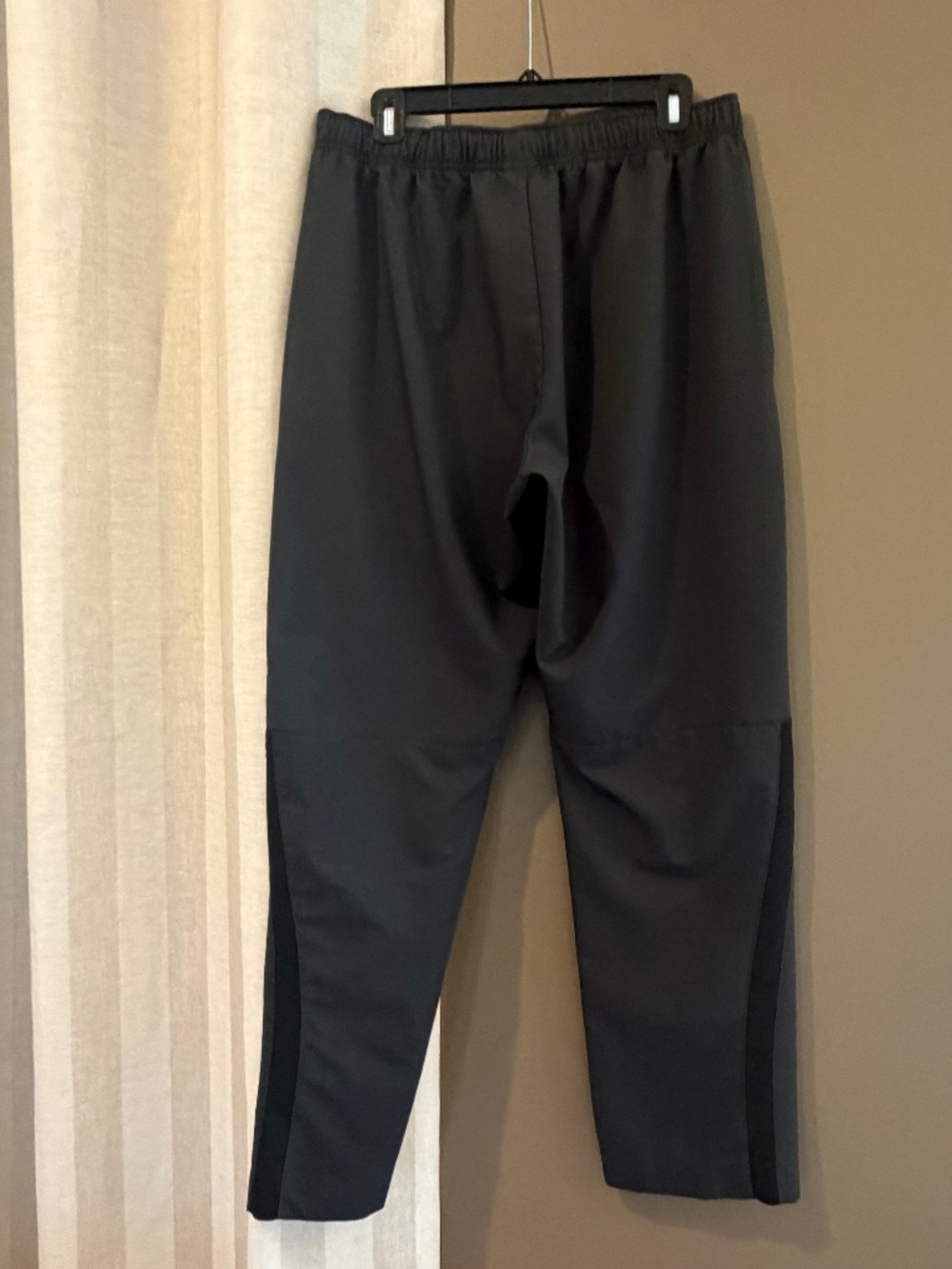 Nike Men's Black Dri-fit Athletic Pants, Gym, Walking, Sporty, Size Large - Picture 4 of 12
